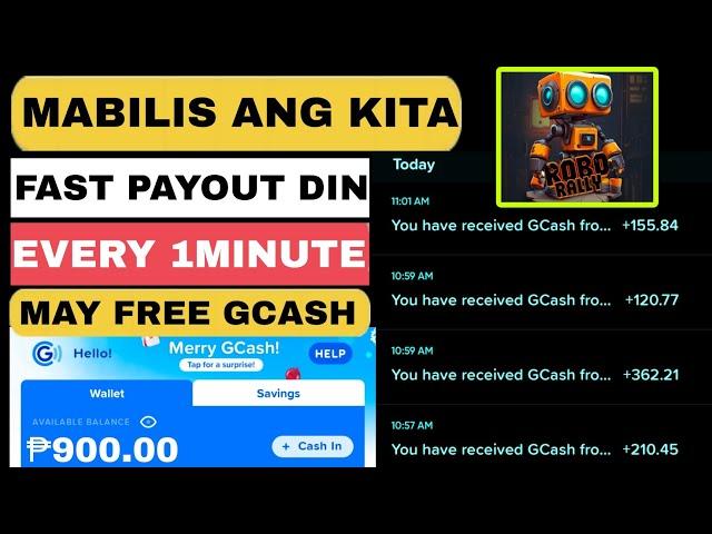 PER 1 MINUTE PAYOUT SUNOD SUNOD! ROBOT RALLY APP REVIEW LEGIT EARNING APP 2024 GCASH