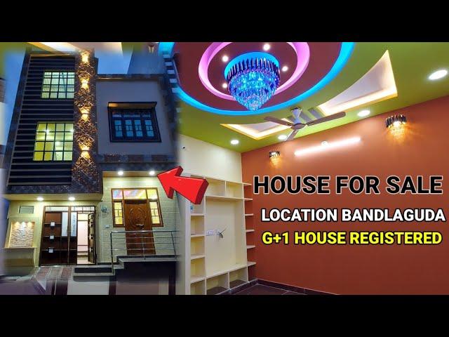 House for sale in bandlaguda chandrayangutta Hyderabad G+1 House For Sale In bandlaguda