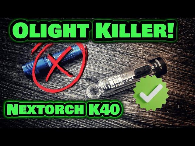  Die KRASSESTE EDC-Taschenlampe 2025! | Nextorch K40 ️ vernichtet die Konkurrenz! 