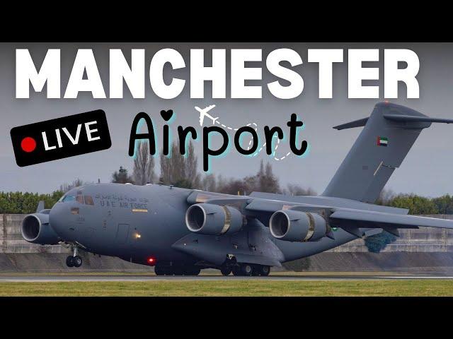 Manchester Airport | C-17 Departure  3h27m