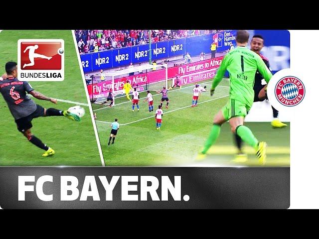 Thiago's Funny Celebration with Neuer - Stunning Pass Sets Up Winning Goal