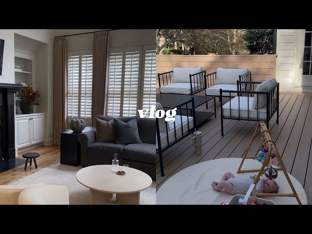 VLOG | Our birth story + home decor updates + day in the life with a newborn and toddler