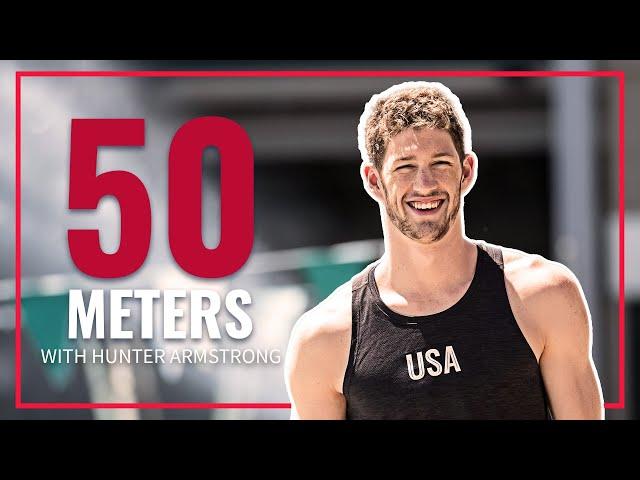 What Are Hunter Armstrong's Thoughts on CLEAR GOGGLES!? | 50 Meters