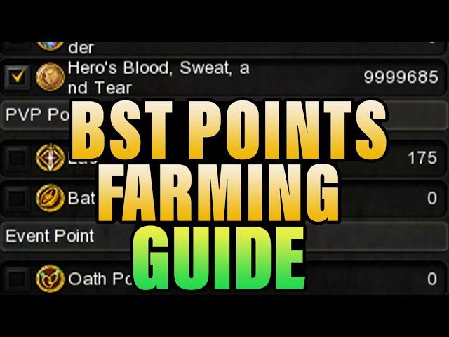 How to Farm BST Points | 52 Million BST Points Burned | Dragon Nest SEA