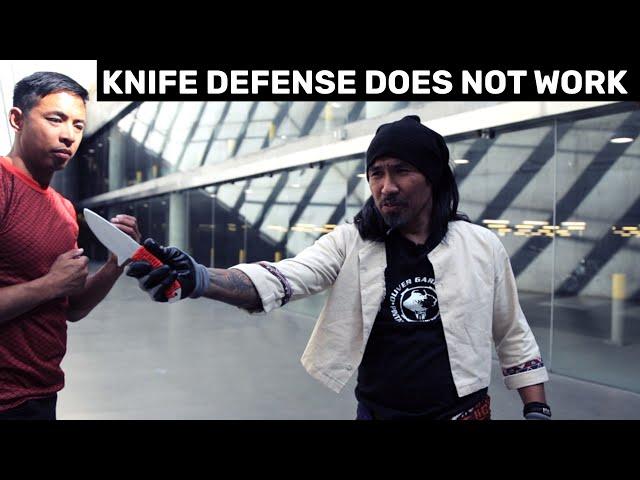 Knife Defense Drills Don't Work In Reality.