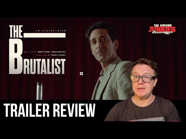 THE BRUTALIST (Official Trailer 2) The Popcorn Junkies Reaction