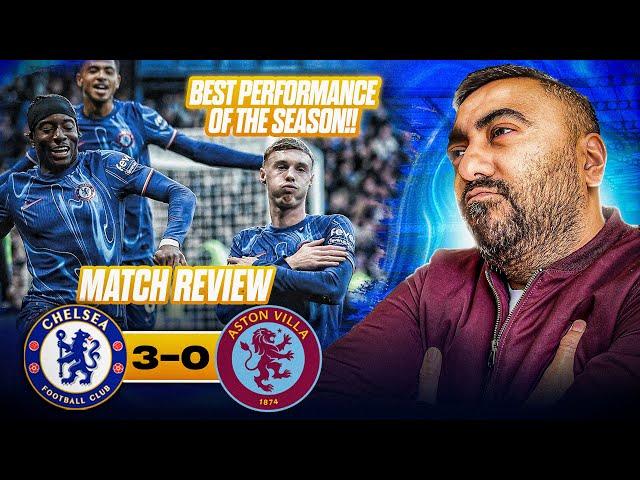 Chelsea DISMANTLE Aston Villa In A STATEMENT Victory!! Cole Palmer SCORES | Chelsea 3-0 Aston Villa