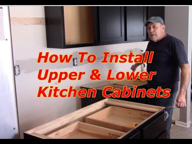 How To Install Kitchen Cabinets