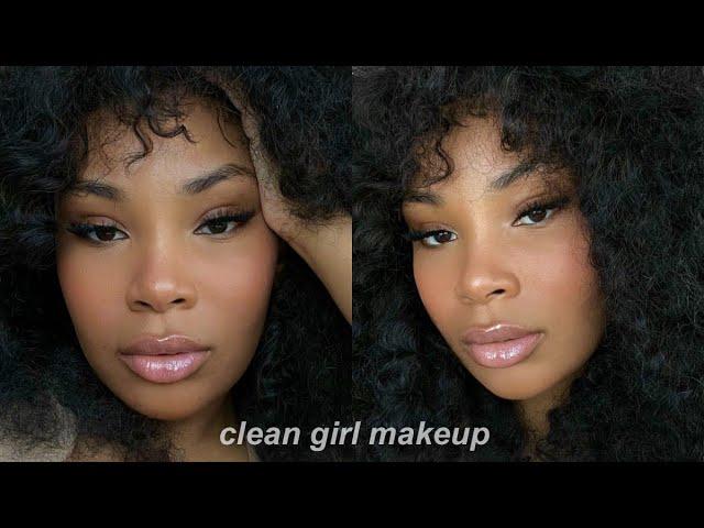 No makeup/clean girl makeup  QUICK & EASY!