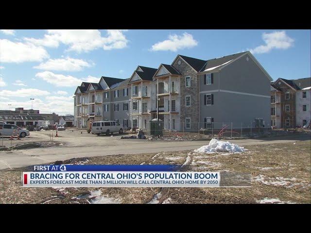 Experts predict more than 3 million people will live in central Ohio by 2050