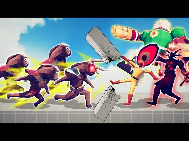 NEW STRONGNEST BOSS vs 100x MINOTAUR | TABS - Totally Accurate Battle Simulator