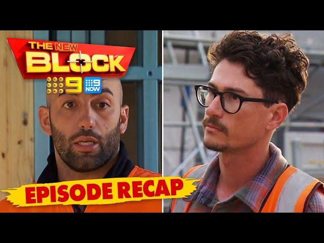 Episode 14 Recap: One couple is on the verge of collapse as a builder is sacked | The Block 2024