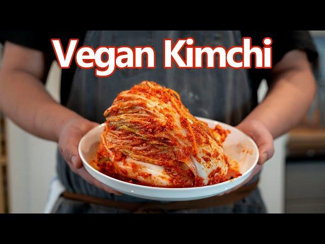 How To Make Vegan Kimchi Easy