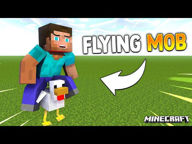 Minecraft But I Can Fly Any Mob...