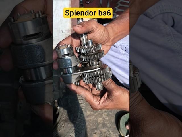Splendor bs6 gear unboxing #viralreels