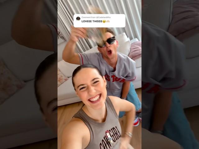 THIS WAS HARDER THAN IT LOOKS!  #funny #trend #viral #shorts #couple