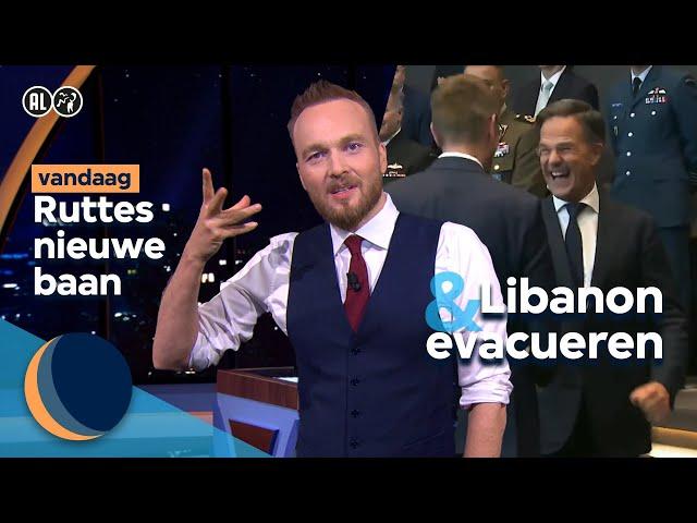 Hoe ging Ruttes eerste dag? | De Avondshow met Arjen Lubach (S6)