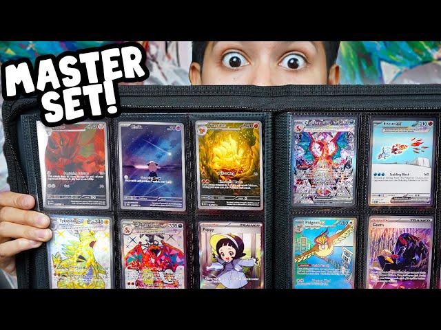 Completing the MASTER SET of Pokémon Obsidian Flames!