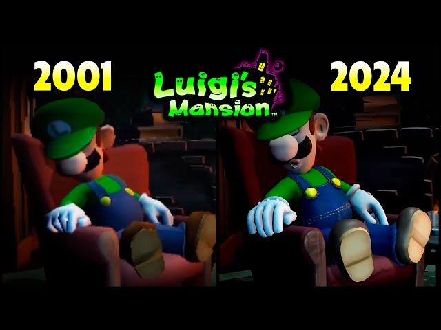 Evolution of Luigi's Mansion Games (2001 - 2024) - 6 Games