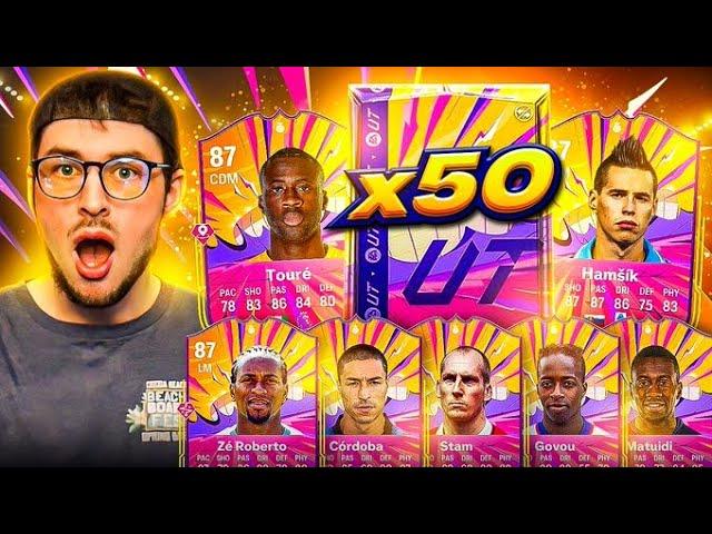 50 x 87 OVR Max Hero Packs