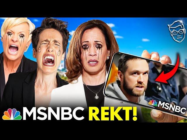 MSNBC PANICS! Tries To CUT FEED as Michigan Voters DESTROY Kamala On-Air | 'We Want TRUMP'