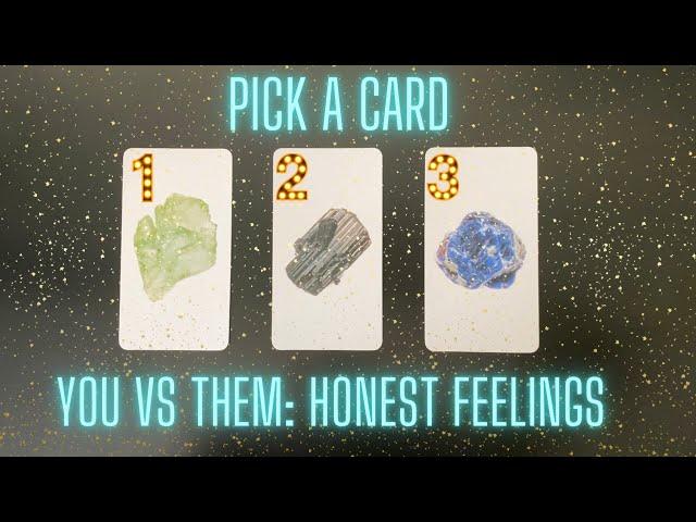 PICK A CARD - Your Feelings vs. Their True Feelings (In-Depth) - Love Tarot Reading