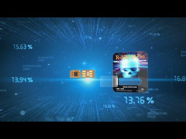 2025  R-SIM 19 Pro Automatic Dual SIM Unlocking Card For iphone13-16 Series