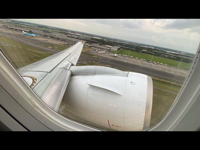 AMAZING FLIGHT - KLM CITY HOPPER E195-E2 | AMSTERDAM - LONDON HEATHROW | PH-NXN - 14/8/24 4K