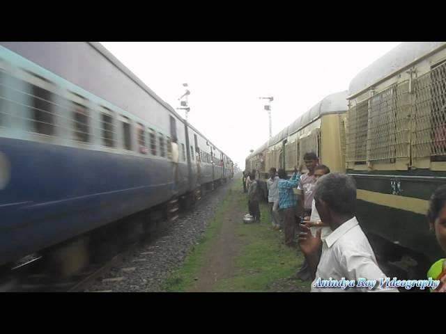 Broad Gauge Overtaking Narrow Gauge !!