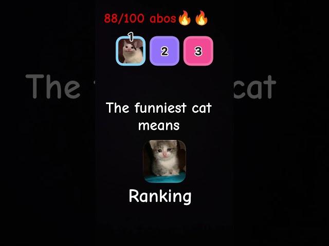 #cats #meme #funny my Ranking 