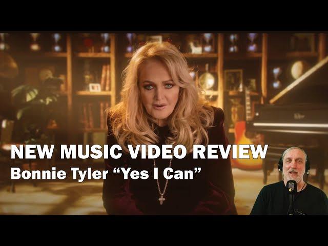 NEW MUSIC VIDEO REVIEW - Bonnie Tyler "Yes I Can"