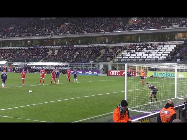 Andonline RSC Anderlecht - KV Oostende Tielemans penalty