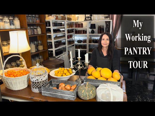 Working Pantry Tour Homestead / Larder Root Cellar