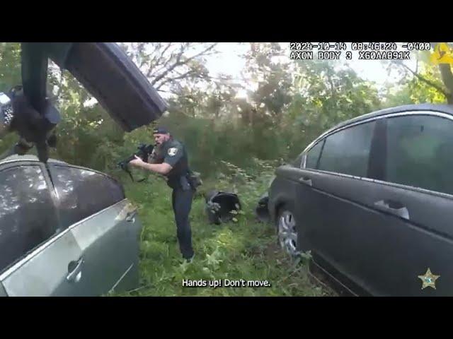 Body cam: Florida deputies track and arrest 4 escaped juvenile inmates