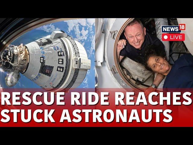 SpaceX Rescue Mission | Sunita Williams & Butch Wilmore In Space | SpaceX Live | ISS Live | N18G