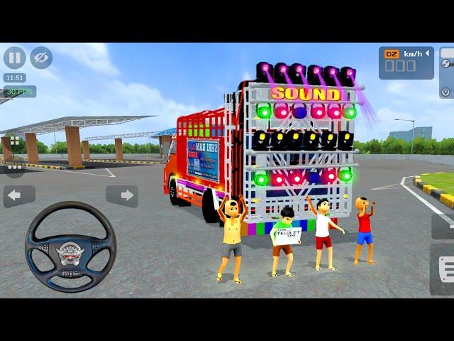 छोटे बच्चों ने बुलाया डीजे ट्रक! Big Indian DJ Truck ! DJ Truck Game ! Hindi Trance DJ Remix Song