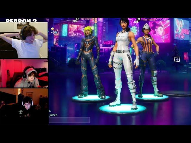 Matt Sturniolo's Twitch Stream with Chris & Nick | 24th March 2023 - Fortnite