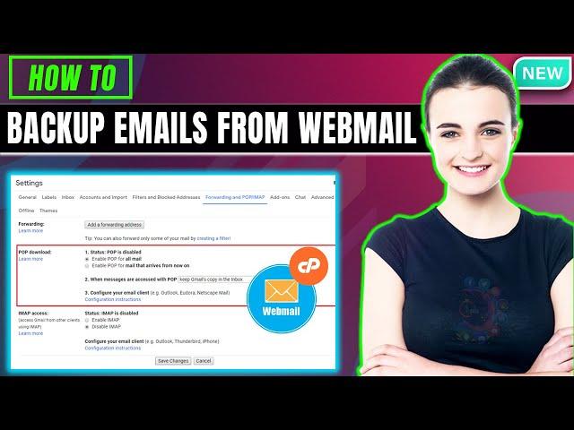 How to backup Emails from Webmail 2025 | Backup email cpanel