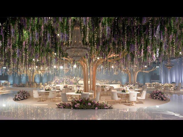 Secret Garden Wedding - Royal Wedding in Dubai - Emirati Wedding - Planning by Blush Wedding & Event