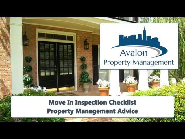 Move-In Inspection Checklist – Marietta Property Management Advice