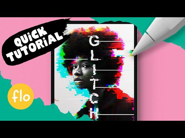 GLITCH Effect in PROCREATE - Quick Tutorial