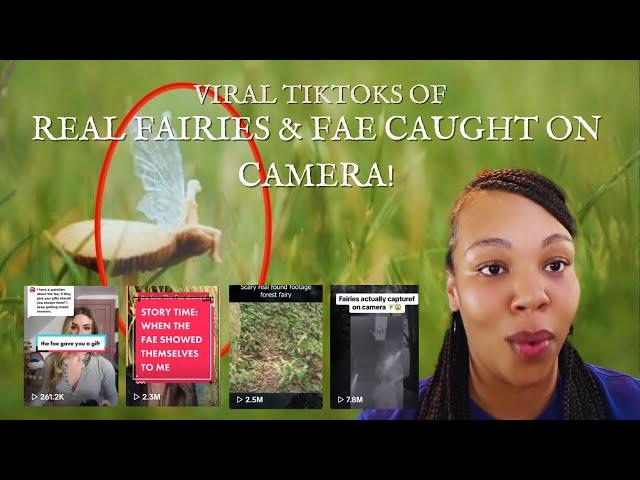 REAL FAIRIES & FAE CAUGHT ON CAMERA!!