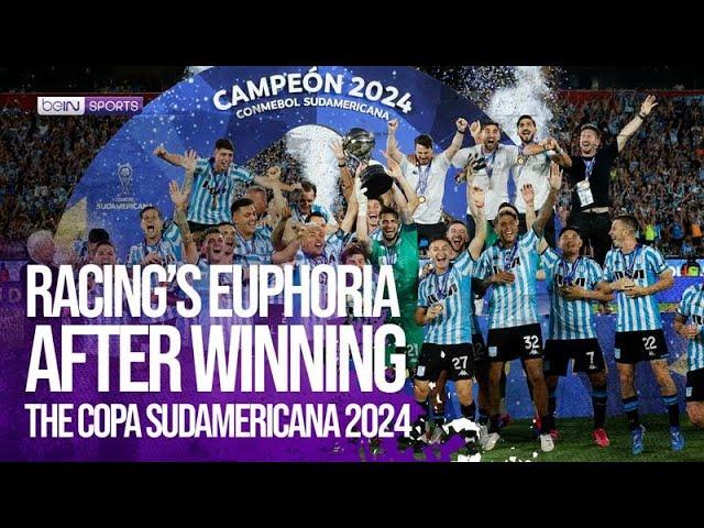 Racing’s euphoria after winning The Sudamericana 2024