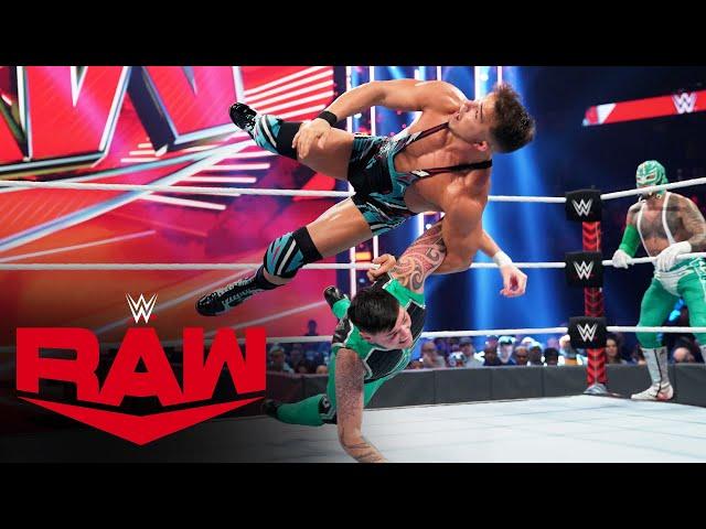 Rey & Dominik Mysterio vs. Alpha Academy – RK-Bro-nament First-Round Match: Raw, Dec. 6, 2021