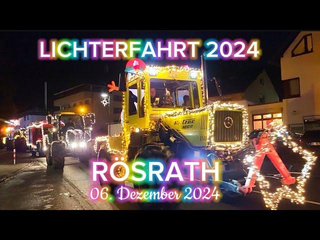 Lichterfahrt in Rösrath 2024