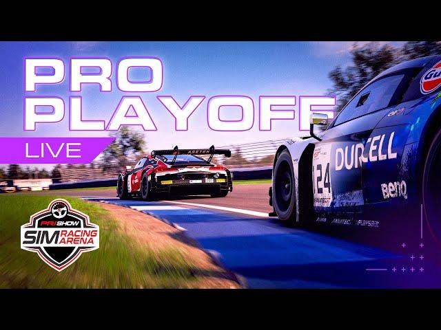 ESPORTS | Sim Pro Playoffs | LIVE from PRI Sim Racing Arena powered by SRO Motorsports, 2024