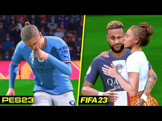 FIFA vs eFootball - Amazing Realism in Detail A to Z [PS5]