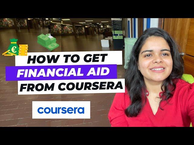 How to apply for financial aid in Coursera | FREE Courses from Coursera | FREE UX Courses