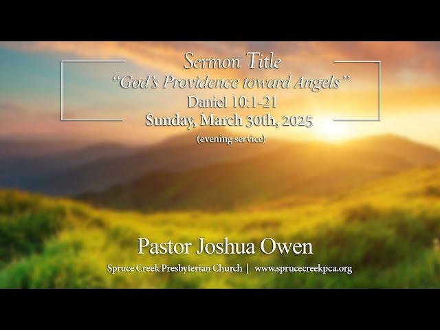 Spruce Creek Presbyterian Church - March 30th, 2025  - 6:00pm Service