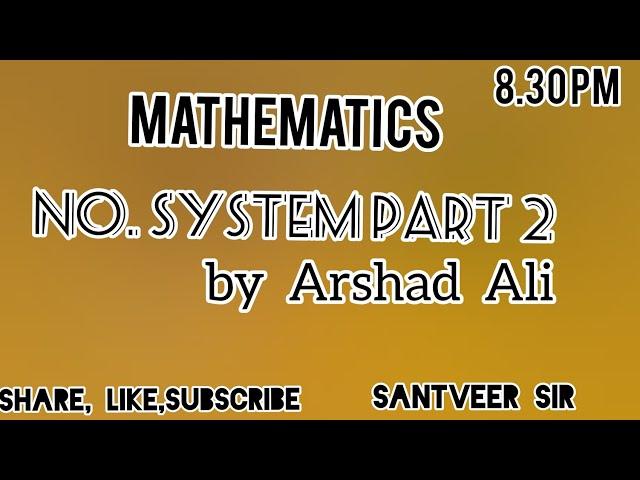 Number System Part 2(Unit Digit)